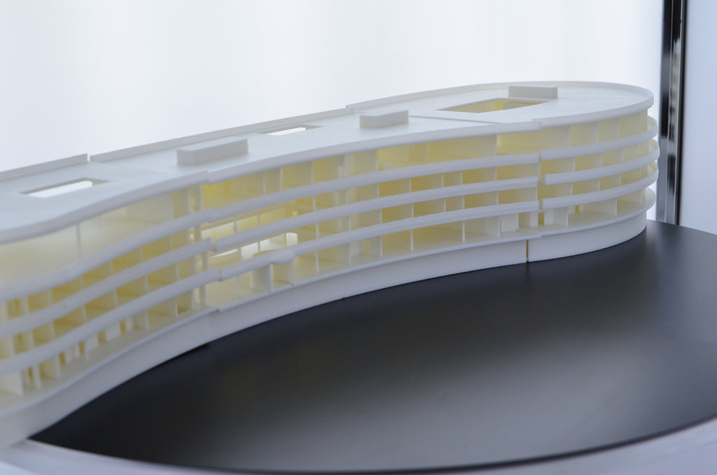 3D Druck eines Gebäudes