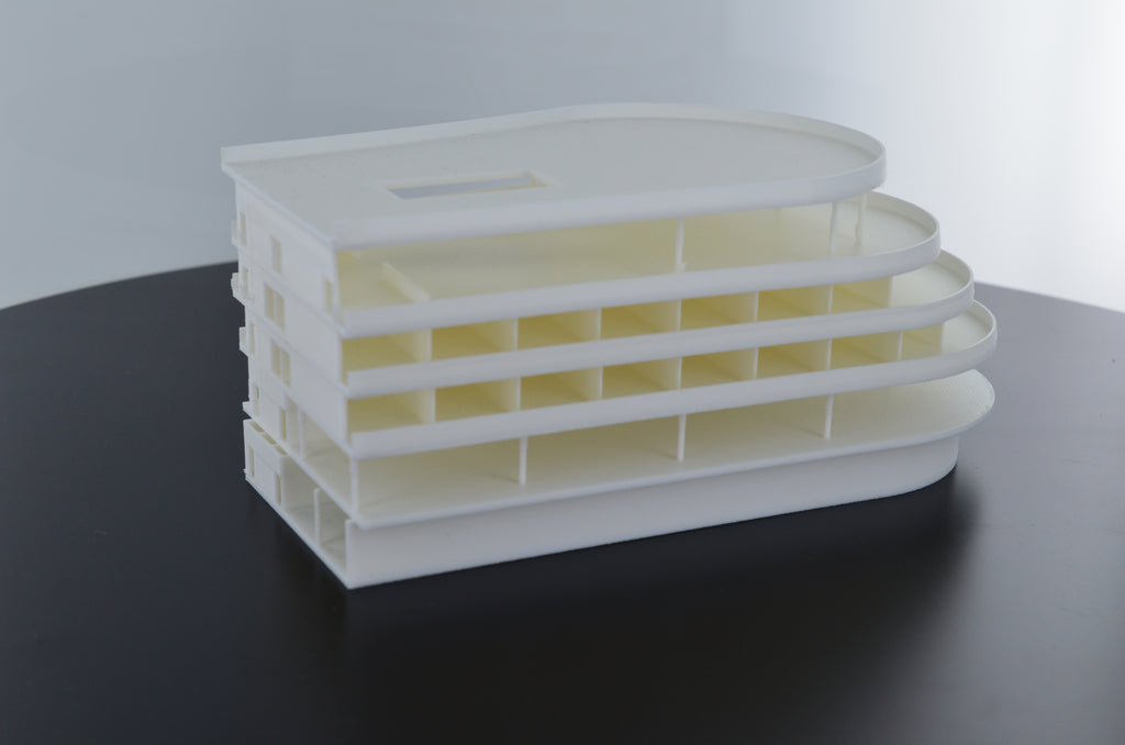 3D Druck eines Gebäudes