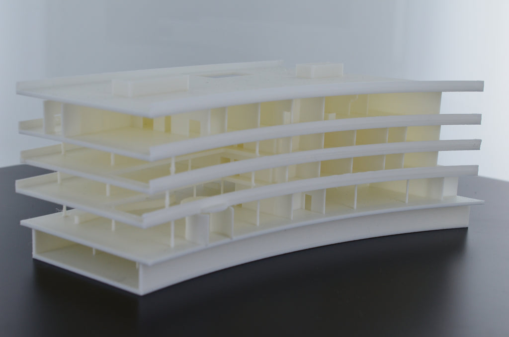 3D Druck eines Gebäudes