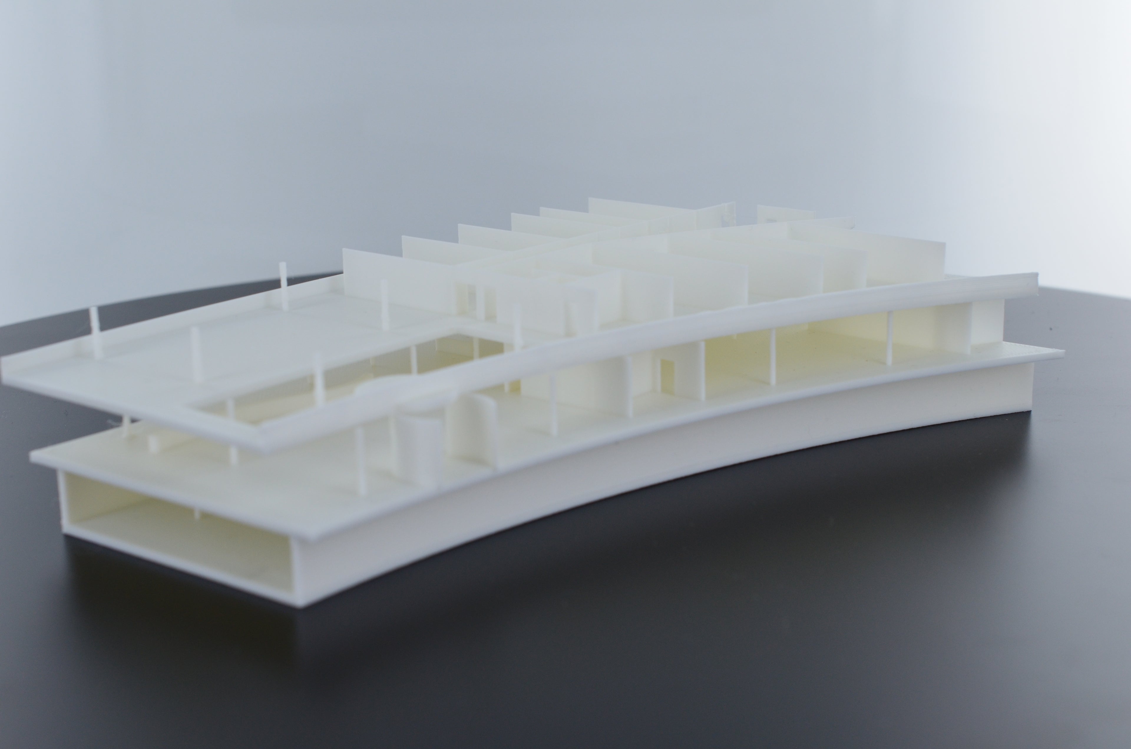 3D Druck eines Gebäudes
