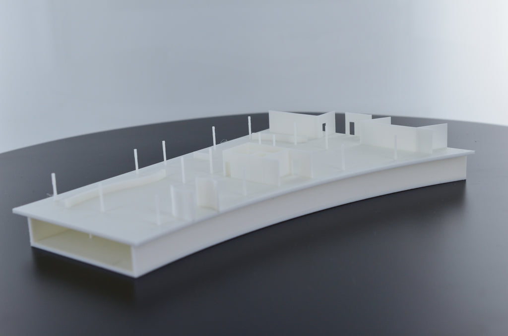 3D Druck eines Gebäudes