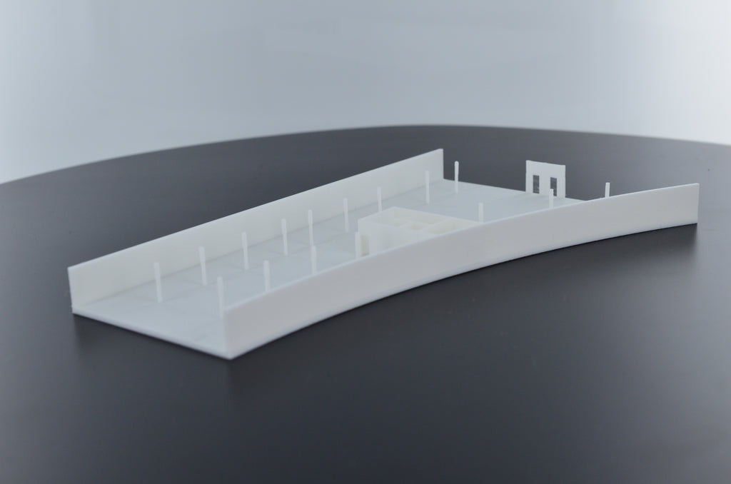 3D Druck eines Gebäudes