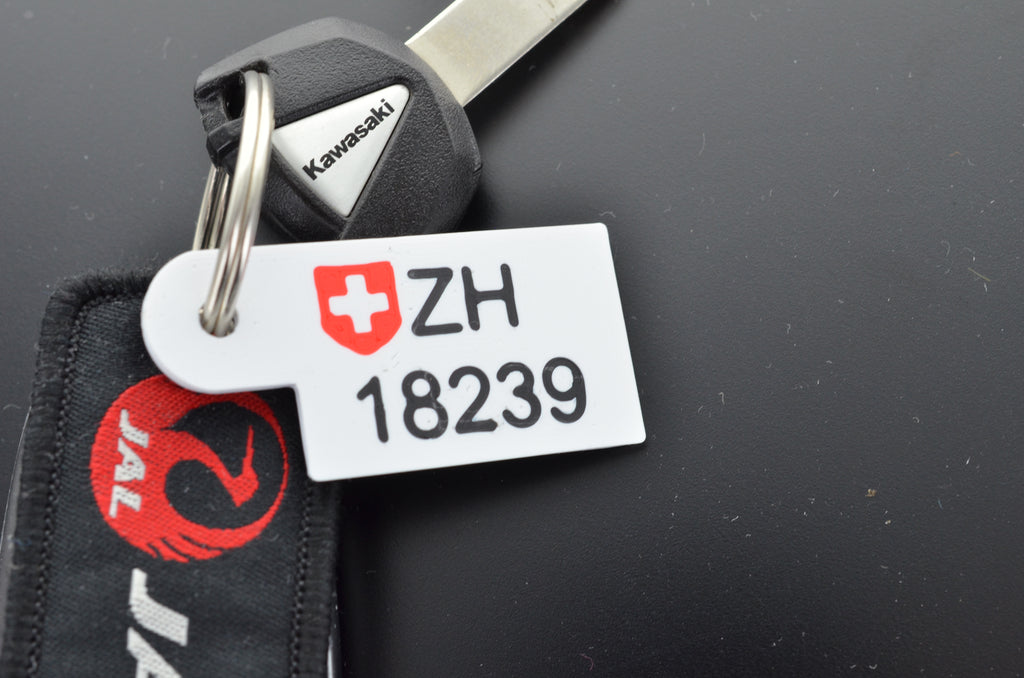 Schlüsselanhänger Kennzeichen/ Name oder Sonstiges