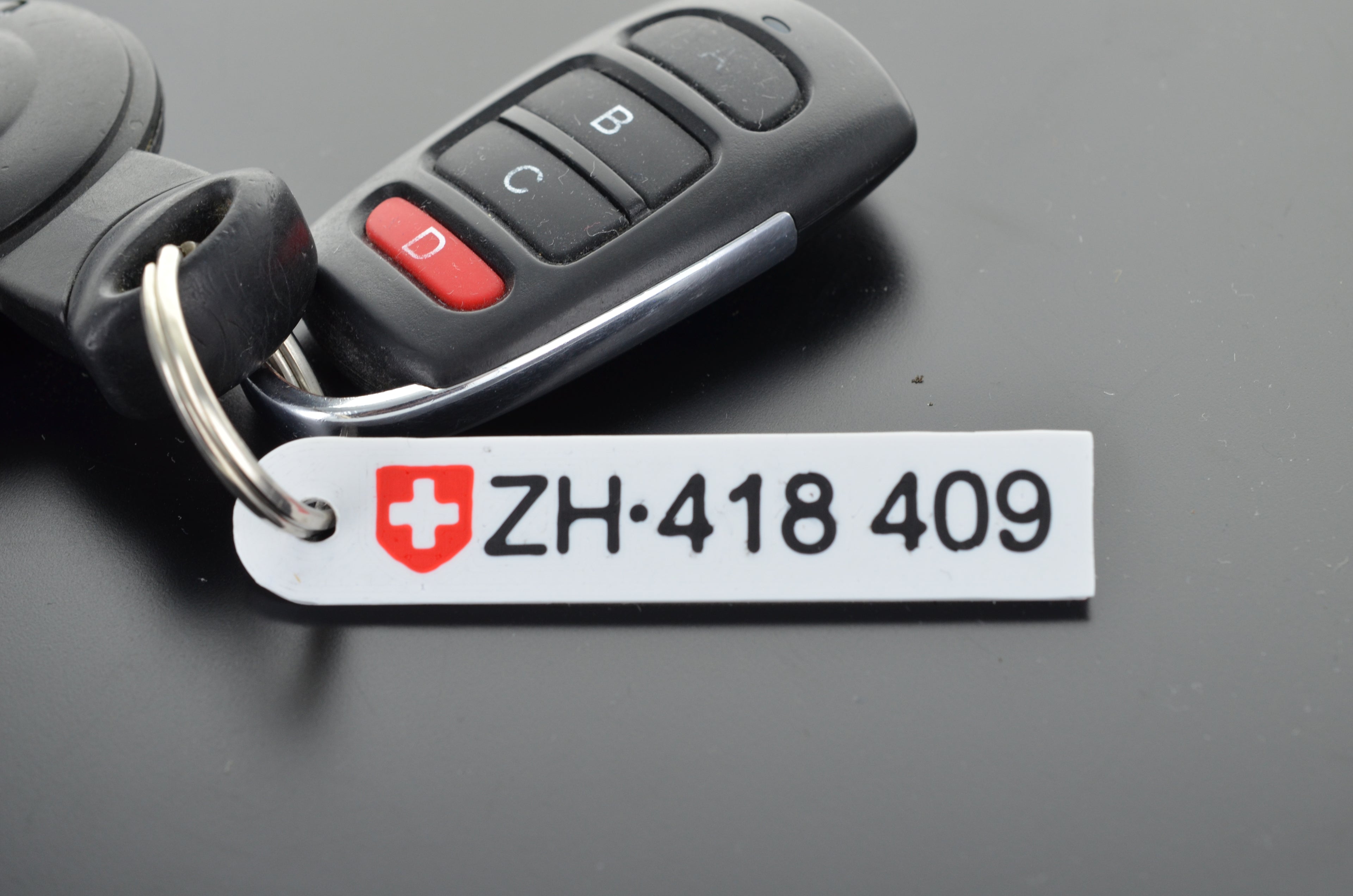 Schlüsselanhänger Kennzeichen/ Name oder Sonstiges